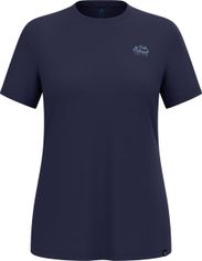 Odlo The Ascent Merino 160 Raincloud T-shirt Damen T-Shirt für sämtliche Outdoor Aktivitäten