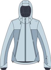 CMP Woman Ski Ski Jacket FIX Hood Damen Skijacke