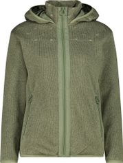 CMP Woman Fleece Fleece Jacket FIX Hood Damen Midlayer für Outdoor Aktivitäten