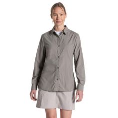 Craghoppers Nosiife Alma Long Sleeved Shirt Damen Longsleeve für Freizeit und Outdooraktivitäten