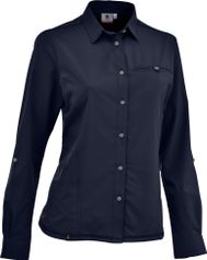 MAUL Sport Hochalm 4XT - 1/1 Krempelbluse uni elas. Damenhemd für Outdoor Aktivitäten