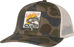 Salty Crew Striper Trucker