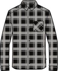 Oakley Podium Plaid LS Flannel Unisexhemd für Outdoor Aktivitäten