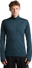 Icebreaker Men Mer 300 Realfleece Descend Long Sleeve Zip Herren Midlayer für Outdoor Aktivitäten