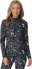 Krimson Klover Graffiti Top
