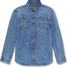 Timberland Womens Denim Long-sleeves Shirt Damenhemd für Outdoor Aktivitäten