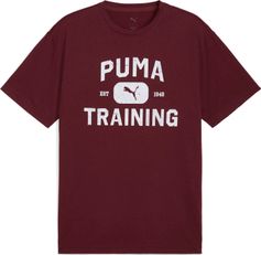 Puma M Graphics Train Logo Relaxed Tee