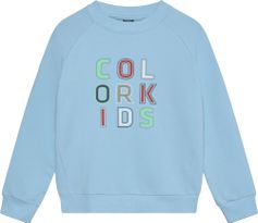 Color Kids Sweat W. Logo Print 742635