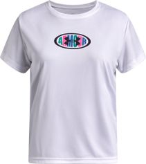 Under Armour Tech Armour Graphic SS Mädchen Laufshirt