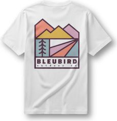 Bleubird Serra Tee - White Unisex T-Shirt für sämtliche Outdoor Aktivitäten