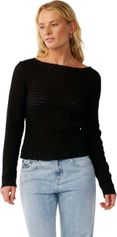 RipCurl Bossa Nova Textured Long Sleeve Tee Damen Longsleeve für Freizeit und Outdooraktivitäten