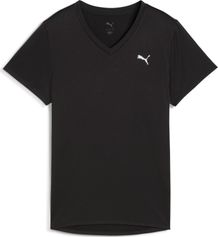Puma W TAD Essential Vneck Tee Damen Laufshirt