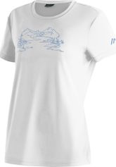 Maier Sports Wilma Print Damen T-Shirt für sämtliche Outdoor Aktivitäten