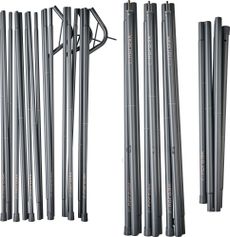 Nordisk Vanaheim 40 Spare Pole Set Steel