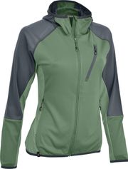 MAUL Sport Riedlerspitz XT - Leichte Fleecejacke m. Kapuze Damen Freizeitjacke