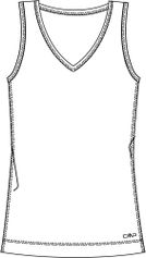 CMP Woman Underwear Sleeveless T-shirt Damen Sportunterwäsche