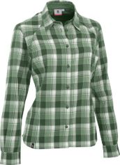 MAUL Sport Trento II - 1/1 Flanellbluse Karo Damenhemd für Outdoor Aktivitäten