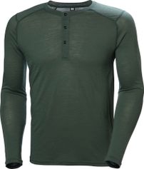 Helly Hansen Men's HH Durawool Long Sleeve Henley Herren Funktionswäsche