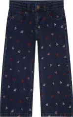 Minymo Pants Denim w. Emb. Mädchen Outdoorhose