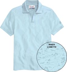 MC2 Saint Barth Charles Jersey Stretch Piquet Polo Herren Poloshirt