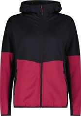 CMP Woman Fleece Fleece Jacket FIX Hood Damen Midlayer für Outdoor Aktivitäten