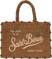 MC2 Saint Barth Colette Raffia Hand Bag With Strap