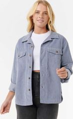 RipCurl Stevie Cord Shirt Damenhemd für Outdoor Aktivitäten