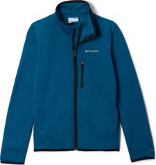 Columbia Youth Essential Hike Grid Fleece Jacket Kinder Midlayer für Outdoor Aktivitäten