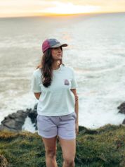 Bleubird Lavender Original Womens Shorts Outdoor Shorts für Damen