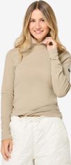 Super.Natural W Split Brush Turtleneck