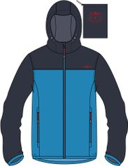 CMP MAN Rain Jacket Fixed Hood Herren Hardshelljacke