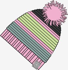 Color Kids Hat Colorblock 742467