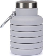Trespass Vavo- Folded Silicon Bottle With Caribiner