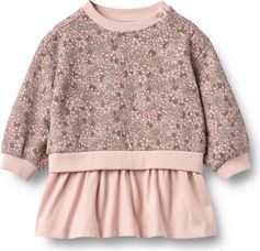 Wheat Sweat Dress Long Sleeve Maggie