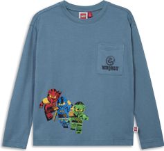LEGO® kidswear LWTAJ 711 - T-shirt Long Sleeve Jungen Longsleeve für Freizeit und Outdooraktivitäten