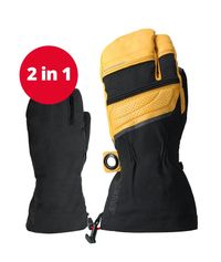 Lenz Heat Glove 8.0 Finger Cap Lobster Unisex Beheizbare Handschuhe