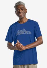 Jack Wolfskin Peak Graphic T M Herren T-Shirt für sämtliche Outdoor Aktivitäten