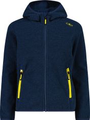 CMP KID G Fleece Jacket Fixed Hood Mädchen Freizeitjacke