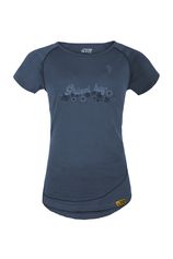 Grüezi Bag Woodwool T-shirt Lady Uhura Flowerpower Unisex T-Shirt für sämtliche Outdoor Aktivitäten