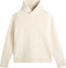 J.Lindeberg Savio Cable Knit Hoodie