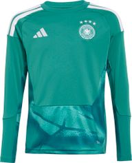 adidas Germany 26 Home Goalkeeper Kids Long Sleeve Jersey Junior Boys AND Girls Kinder Longsleeve für Freizeit und Outdooraktivitäten
