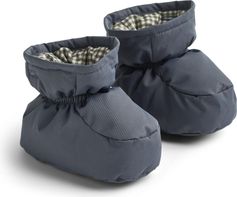 Wheat Puffer Baby Booties Fuffa