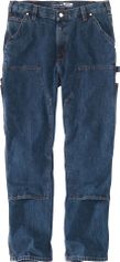 Carhartt Loose Straight Double-front Denim Dungaree Herren Outdoorhose