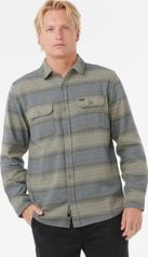 RipCurl Line UP Flannel Shirt Herrenhemd für Outdoor Aktivitäten