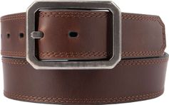 Carhartt Leather Reversible Center Bar Buckle Belt