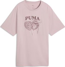 Puma Graphics Relaxed Charm Tee Damen T-Shirt für sämtliche Outdoor Aktivitäten