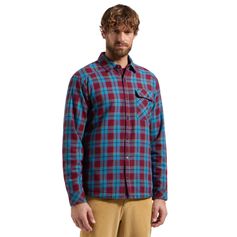 La Sportiva Rambler Lined Flannel Shirt Men Herrenhemd für Outdoor Aktivitäten