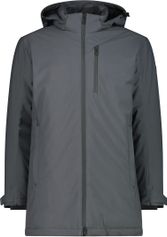 CMP Man Long Jacket Zip Hood Kunstfaser Isolationsjacke für Herren