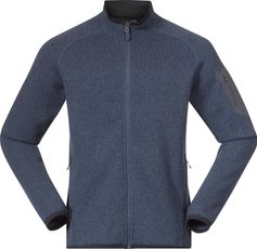 Bergans Kamphaug Knitted Jacket Herren Midlayer für Outdoor Aktivitäten