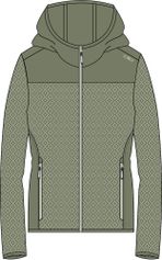 CMP KID G Fleece Jacket FIX Hood Kinder Freizeitjacke